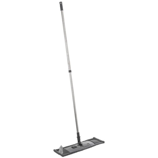 5Five Vloerwisser microvezel - met steel - verstelbaar - 70-120 cm - vloertrekker